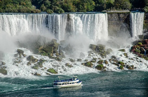 Vista Espectacular Niagara Falls Ontário Canadá Foto Alta Qualidade — Fotografia de Stock