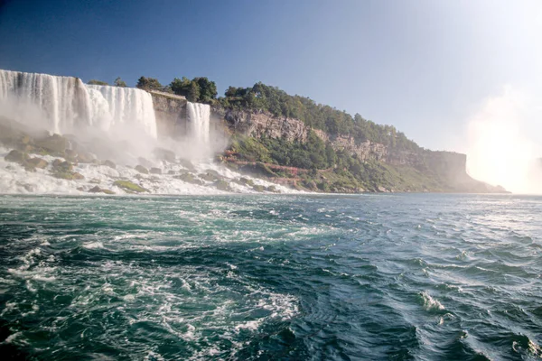 Den Spektakulære Udsigt Niagara Falls Ontario Canada Høj Kvalitet Foto - Stock-foto