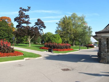 Niagara Gölü sokaklarında, Ontario, Kanada. Yüksek kalite fotoğraf