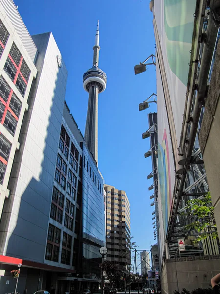 Toronto 'daki CN Kulesi. Ontario, Kanada. Yüksek kalite fotoğraf