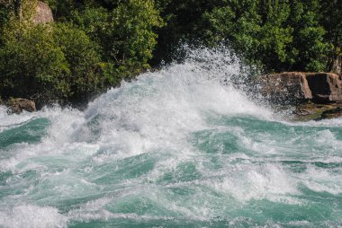 Beyaz Su Yürüyüşü. Niagara Nehri, Onterio, Kanada. Yüksek kalite fotoğraf