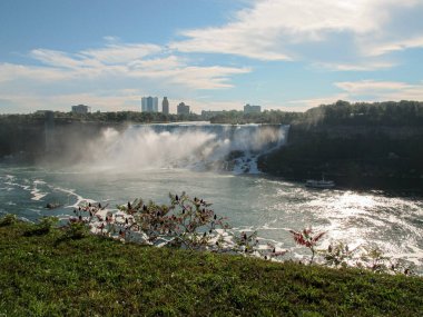 Muhteşem bir manzara. Niagara Şelalesi, Ontario, Kanada. Yüksek kalite fotoğraf