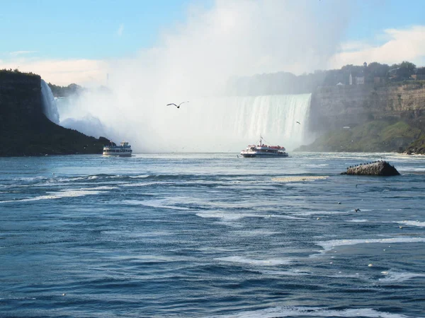 Дивовижний Вид Ніагарський Водоспад Онтаріо Канада Фотографія Високої Якості — стокове фото