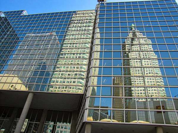 Fantastiska Skyskrapor Toronto Downtown Ontario Kanada Högkvalitativt Foto — Stockfoto