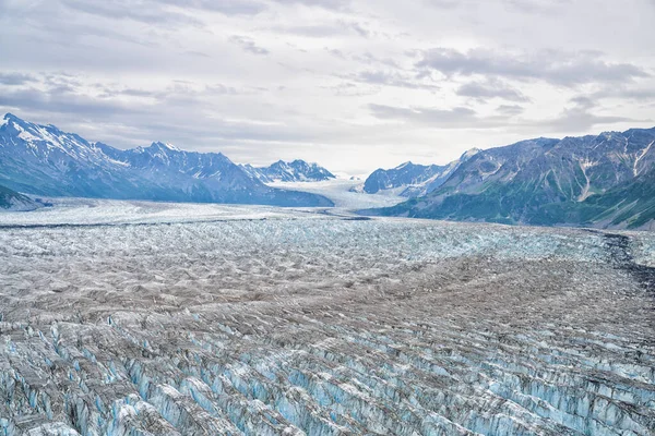 Glaciar Knik Verano Alaska Foto Alta Calidad —  Fotos de Stock