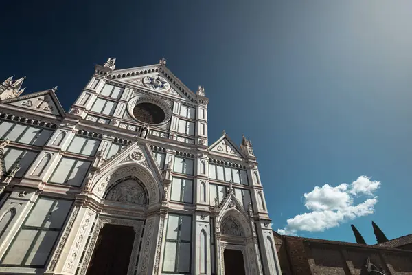 Die Basilika Santa Croce Florenz Italien Stockfoto