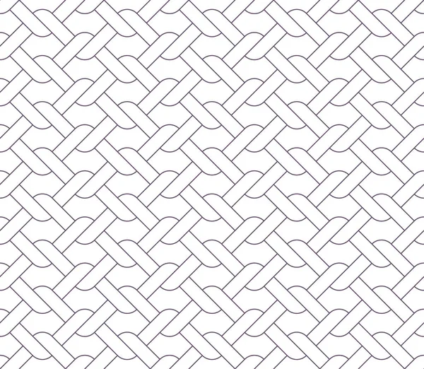 Векторна Лінія Безшовна Текстура Паркану Ізольовані Білому Тлі — стоковий вектор