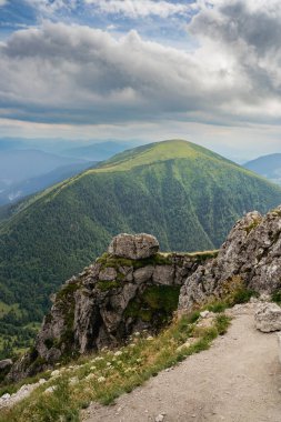 Mala Fatra Milli Parkı 'nda Velky Rozsutec' in görüntüleri