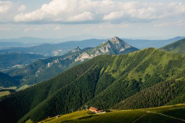 Mala Fatra Milli Parkı 'nda Velky Rozsutec' in görüntüleri