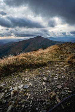 Wetlinska Çayırı 'ndan Carynska Çayırı' nda Gün Doğumu Efsanesi
