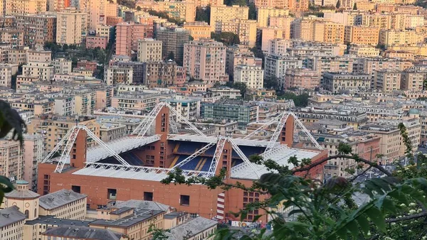 Genua Italien Mai 2023 Blick Von Oben Auf Die Stadt — Stockfoto