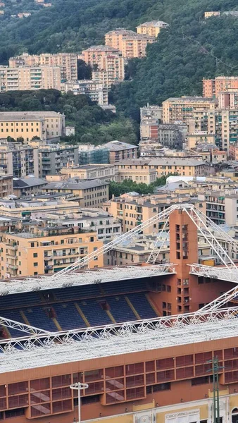 Genua Italien Mai 2023 Blick Von Oben Auf Die Stadt — Stockfoto