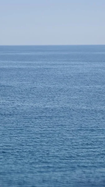 Genua Italien Mai 2023 Schöne Meereslandschaft Frühling Blauer Himmel Heißes — Stockfoto