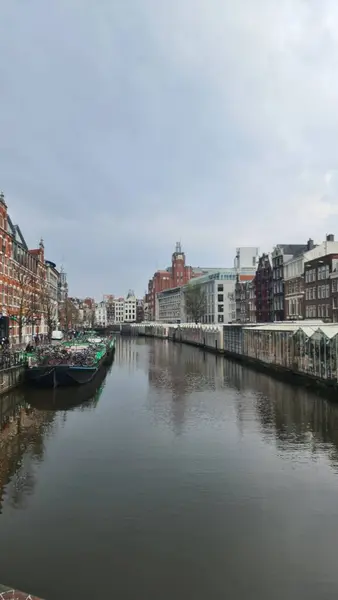 Amsterdam Olanda Aprile 2023 Alla Scoperta Della Città Amsterdam Nelle — Foto Stock