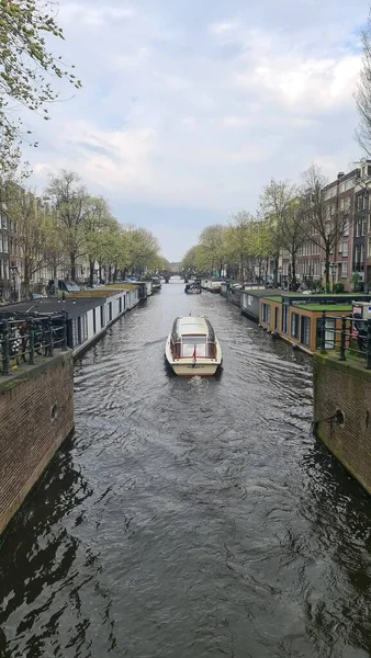 Άμστερνταμ Ολλανδία Απριλίου 2023 Ανακαλύπτοντας Την Πόλη Του Άμστερνταμ Την — Φωτογραφία Αρχείου