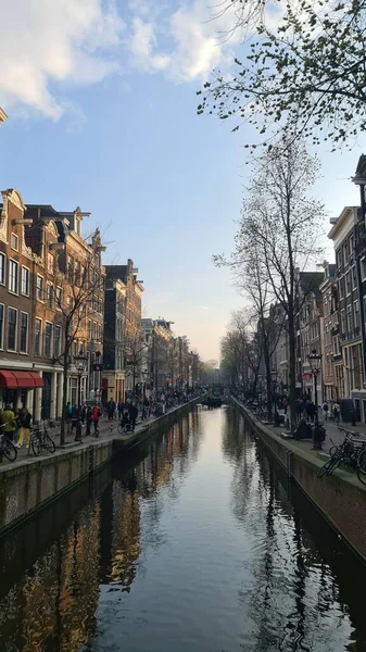 Amsterdam Niederlande April 2023 Entdecken Sie Die Stadt Amsterdam Frühlingstagen — Stockfoto