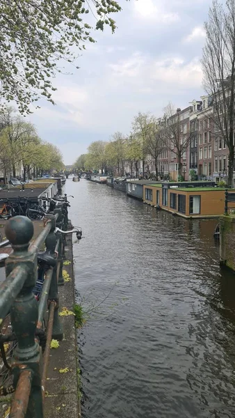 Amsterdam Olanda Aprile 2023 Alla Scoperta Della Città Amsterdam Nelle — Foto Stock