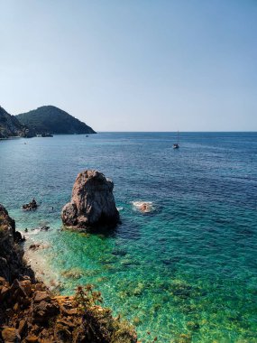 Elba Adası 'nın güzellikleri üzerine harika bir manzara