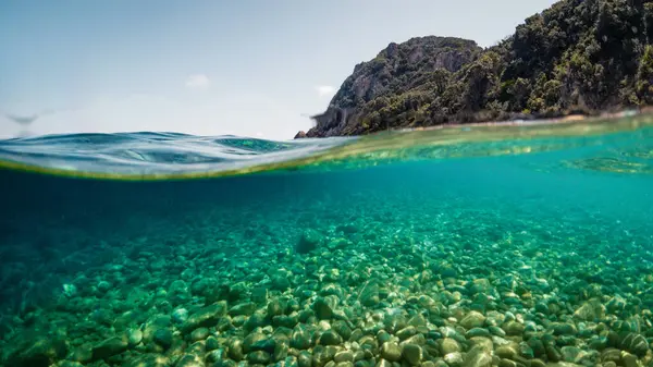 Skvělý Výhled Krásy Ostrova Elba — Stock fotografie