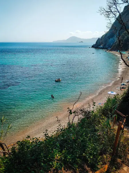 Elba Adası Nın Güzellikleri Üzerine Harika Bir Manzara — Stok fotoğraf