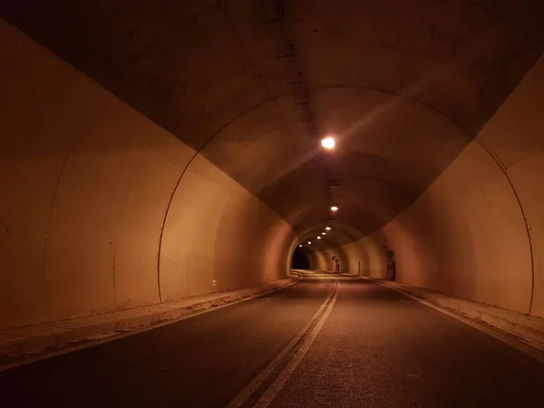 Tunel Ulica Samochód Światła Autostrady Ruch Tle — Zdjęcie stockowe