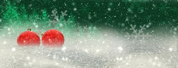 Zegar Zima Boże Narodzenie Śnieg Śnieg Gwiazdy Tło Zima Sezon — Zdjęcie stockowe