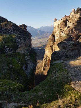 Yunan Trikala mükemmeliyetindeki meteora kilise manastırı, Ortodoks inanç merkezi manastırı