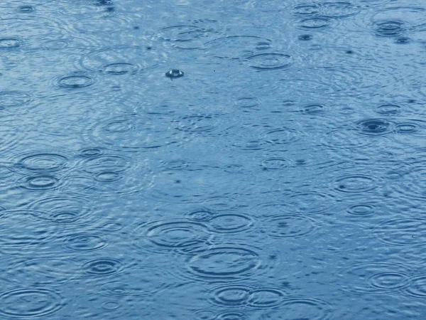Regen Wasser Hintergrund Regen Zyklen Wetter — Stockfoto