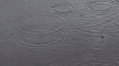 Yağmur suyu arkaplan yağmuru dalgalanmalar hava durumu