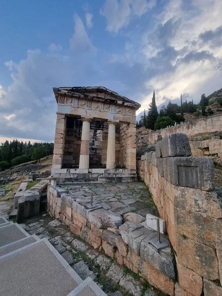 Delphes Grec Athénien Trésor Antique Grec Histoire — Photo