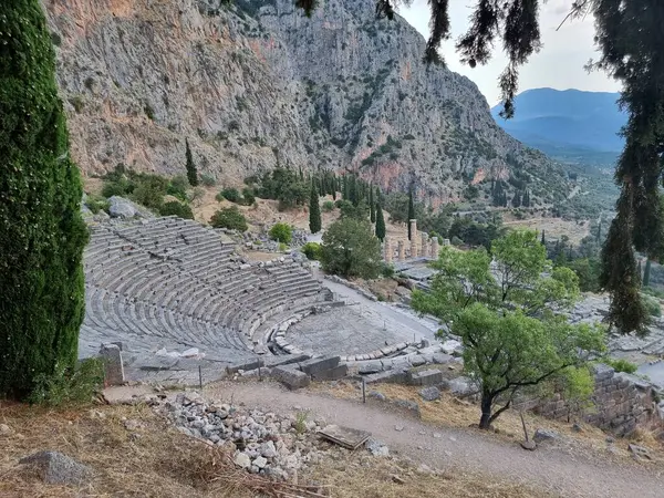 Greece Ancient Theater Delphi — Stock Photo, Image