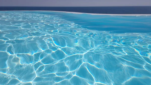 Schwimmbad Meer Griechenland Für Backgorund Urlaub Tourismus — Stockfoto