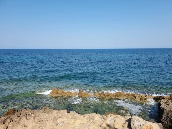Skyros Kompogiannia Skalpell Park Vid Havet Och Vägen Greece Konst — Stockfoto