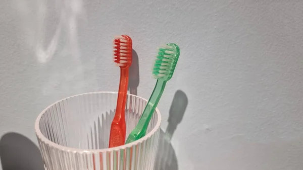 Toothbrush Isolated Wall Brush — Stock Photo, Image