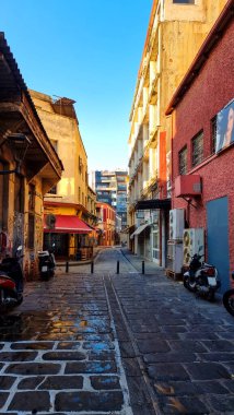 Gece kulübü ve barları olan salonica ladadida bölgesi