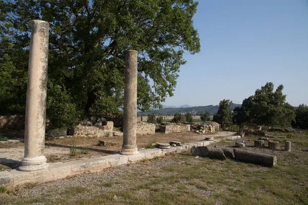 Antik Nikopolis Preveza Yunan kalıntıları Eski Hıristiyan kilise tapınağı