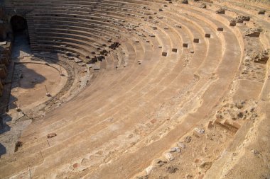 Roma Odeon Tiyatrosu Antik Nikopolis Bölgesi Preveza Mükemmellik Yunanistan