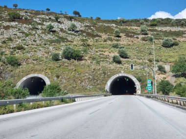 Yunanistan 'da karayolu egnatisi. 