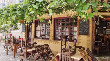 Preveza şehir Yunanistan Yaz mevsiminde öğleyin
