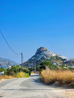 Gökyüzü ya da kayak adası Yunan Girismata plajı yaz sezonu