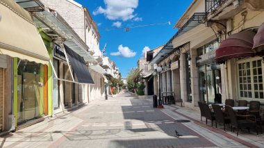 Arta City Greek, şehir sütunlarının merkezindeki antik küçük tiyatro.