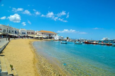 Yunan Çağı deniz adalarındaki mykonos veya mikonos adaları