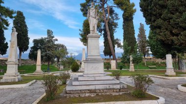Mesologi Yunan kahramanlar bahçesi 1821 'de Türk devrimine karşı