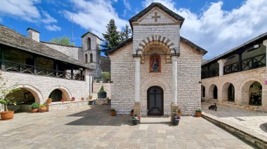 Ioannina Yunanistan 'daki Tsouka Manastırı Kilisesi