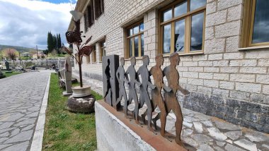 Elliniko köyündeki papagianis müzesi, ioannina mükemmellik Yunanistan