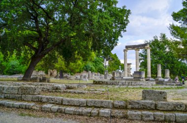 Olimpiyat Oyunları 'nın antik Yunan mekanı 