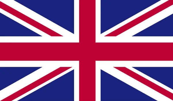 Grunge Flag Vector British Flag Flag Grungy Style Vector Union — Stock Vector