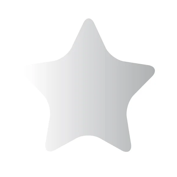 Icono Estrella Dorada Ilustración Vectorial Ilustración Vectorial — Vector de stock