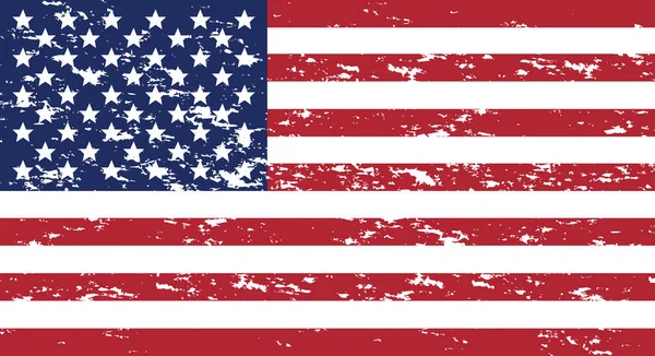 Bandera Vector Usa Bandera Americana Symbol Icon Para Sitio Web — Archivo Imágenes Vectoriales