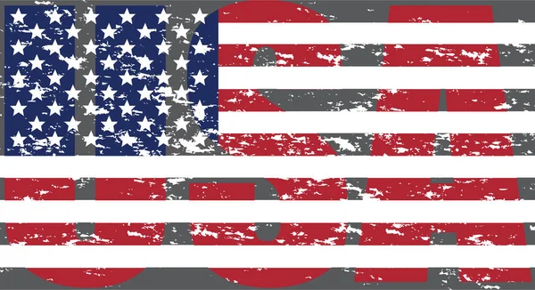 Флаг Сша Символ Американского Флага Сайта Мобильного Приложения — стоковый вектор